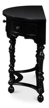 Abraham Half Round Console, by Sarreid, 1'3" length x 3'2" width x 8" height thumbnail 4