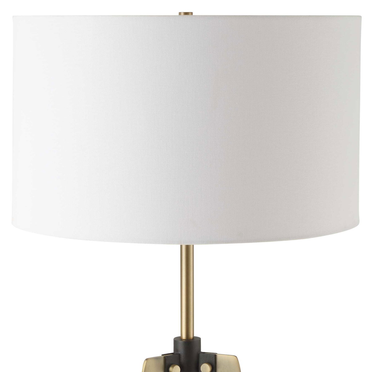 Anchorage Tri-pod Floor Lamp, by Uttermost, 1'7" width x 5'3.5" height x 1'7" depth View 6