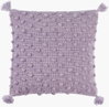 Makrome Accent Pillow, Decorative Pillow by Surya, 18" length x 18" width thumbnail