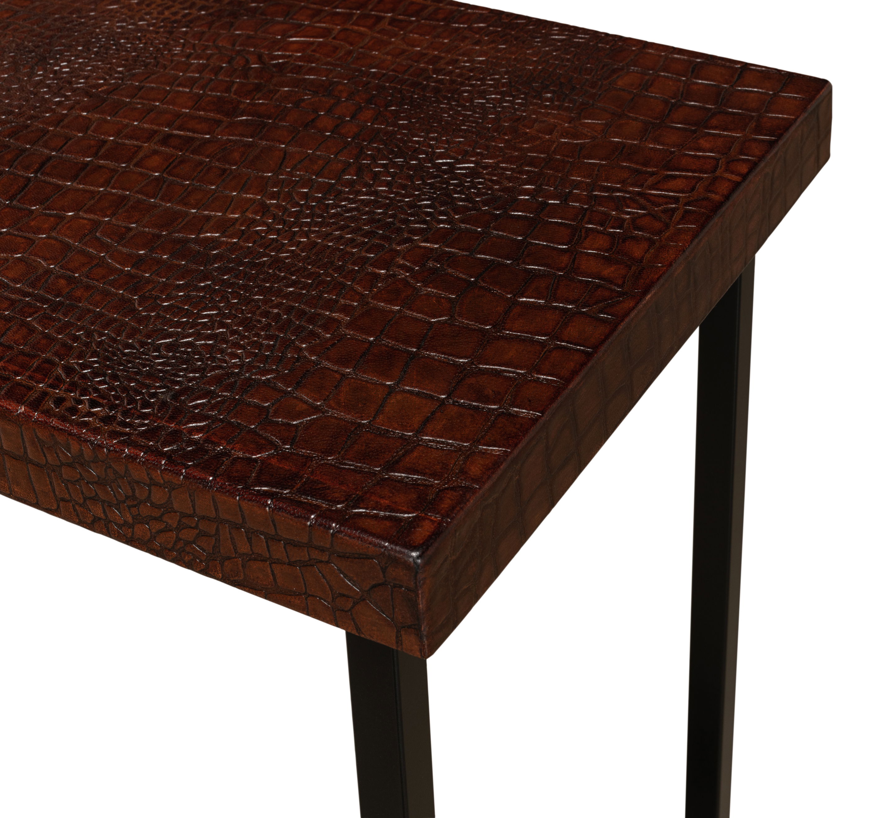 Apple Orchard Laptop Table, Side & End Table by Sarreid, 18" length x 14" width x 27" height View 7