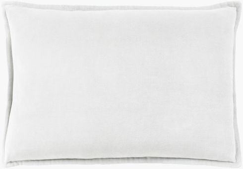 Cotton Velvet Lumbar Pillow