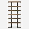 Felix Reclaimed Oak Etagere, Furniture by Uttermost, 44" width x 90" height x 20" depth thumbnail 1