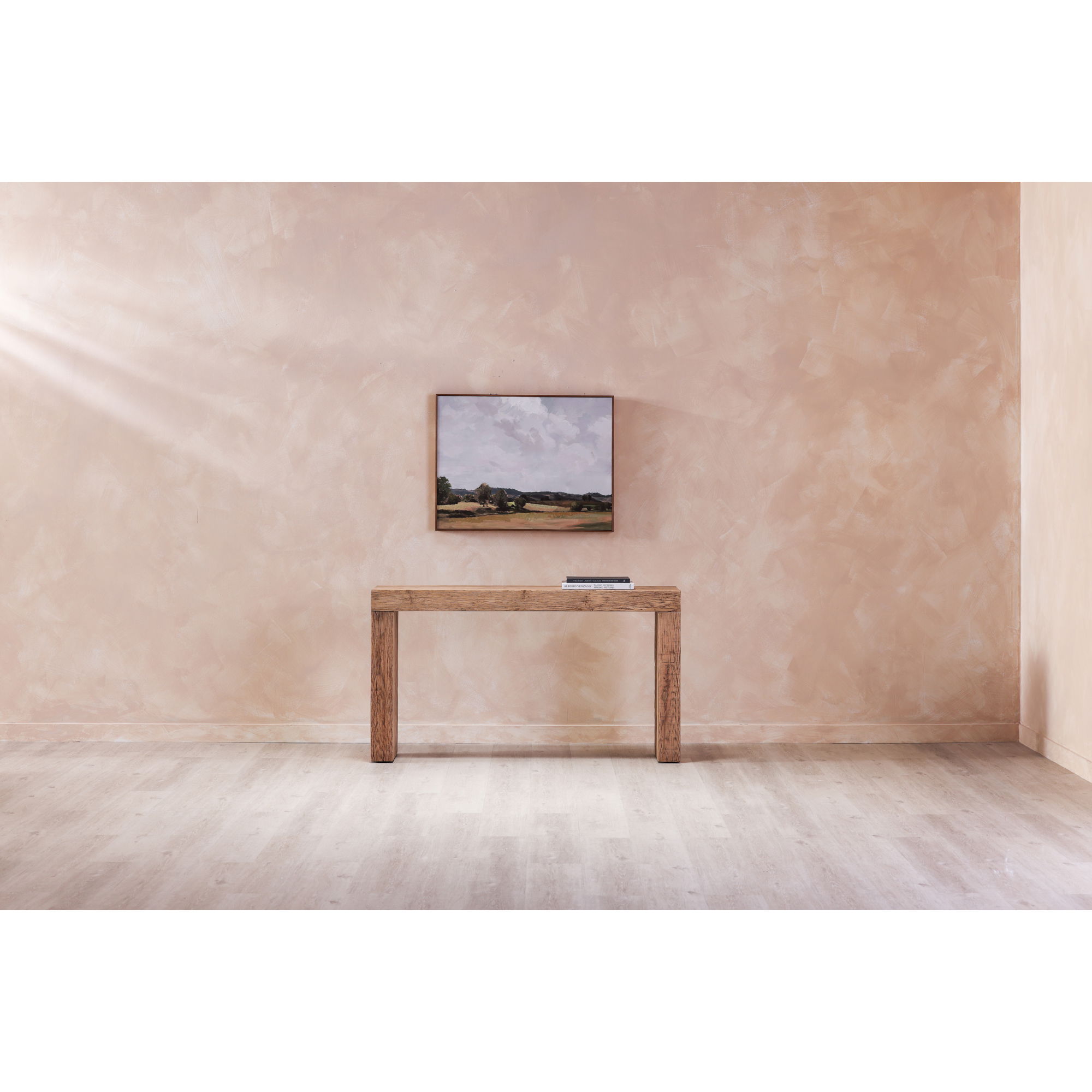 Evander Console Table Natural large image 