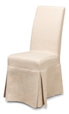 Draped Side Chair, by Sarreid, 2' length x 1'4" width x 3'4" height thumbnail 1