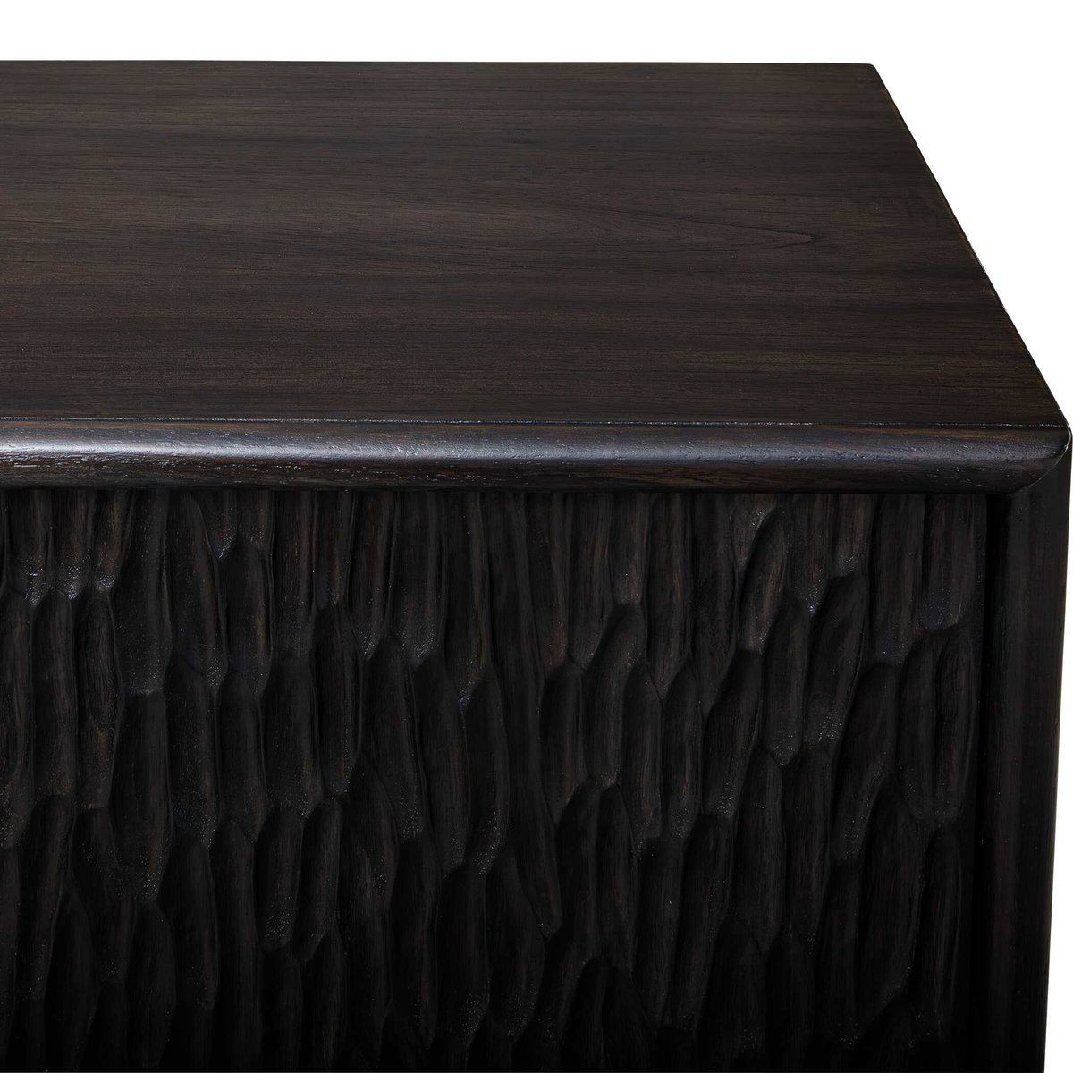 Stevenson Chiseled 4 Door Cabinet, Cabinets & Chest by Uttermost, 74" width x 34" height x 18" depth View 8