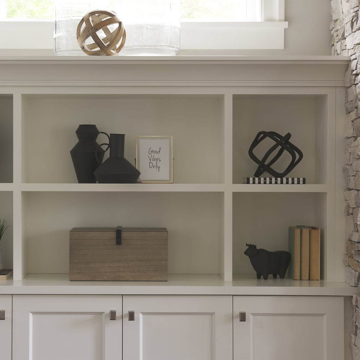 Taurus II 9L x 4W Black Cast Aluminum Bull Decorative Object, by Mercana, 9" length x 4" width x 6" height View 4