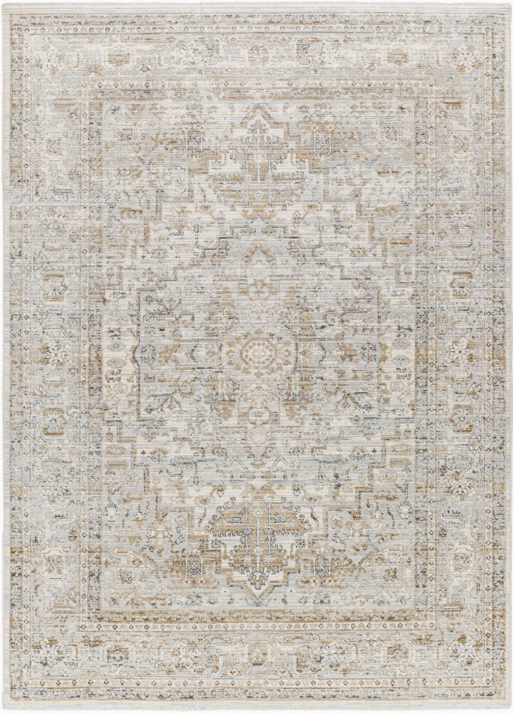 Edmonton Machine Woven Rug, by Surya, 1'3.75" length x 1'3.75" width