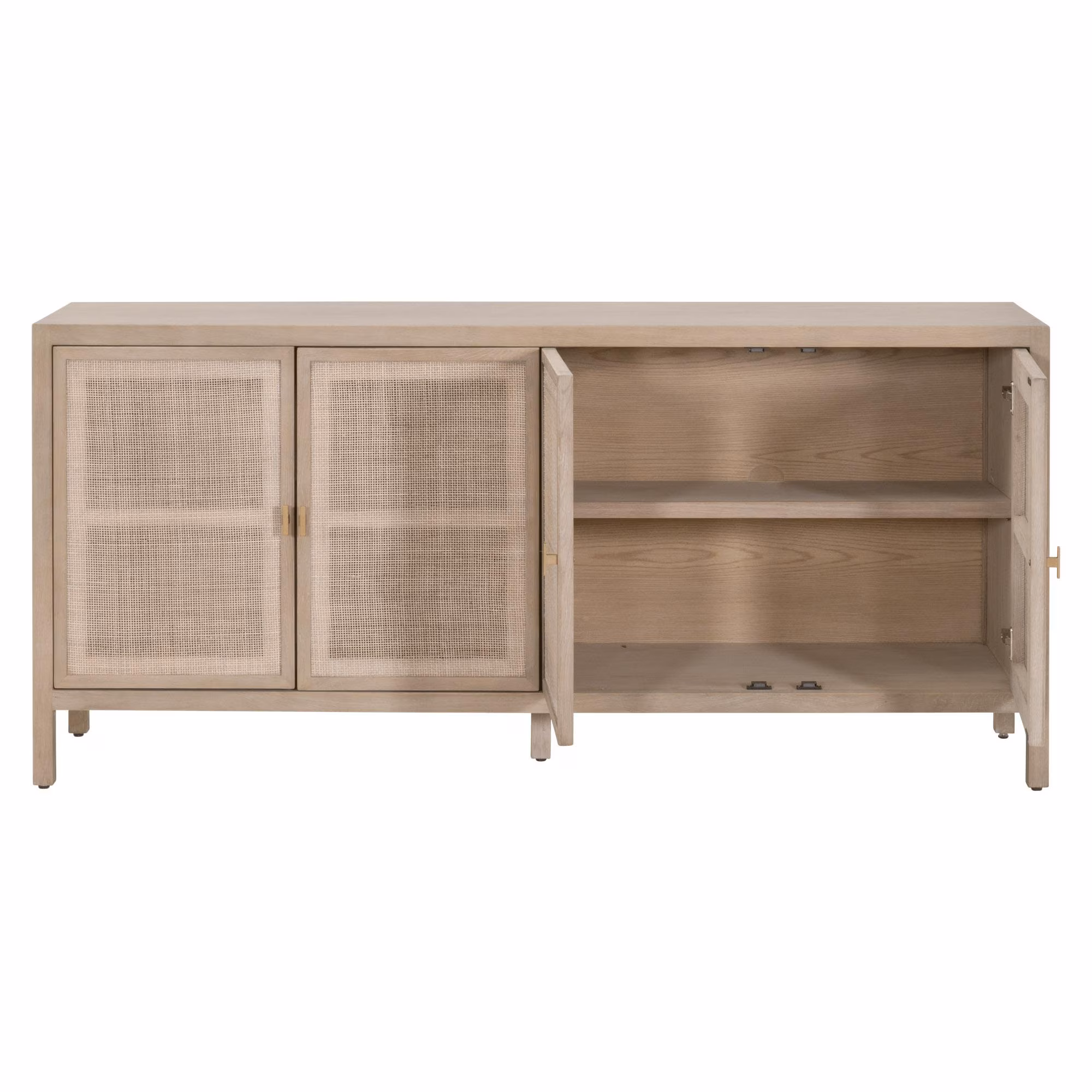 Carina Media Sideboard, Cabinets & Sideboard by Essentials for Living, 73.5" width x 34.25" height x 17.75" depth View 2