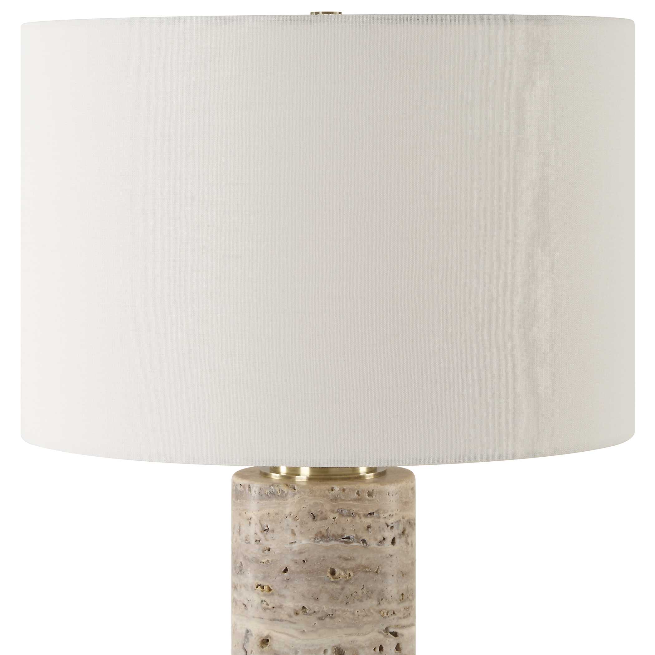 Cortado Travertine Table Lamp large image 