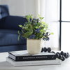 Blueberry Fields Accent, Artificial Plants & Flower by Uttermost, 10" width x 11" height x 10" depth thumbnail 2