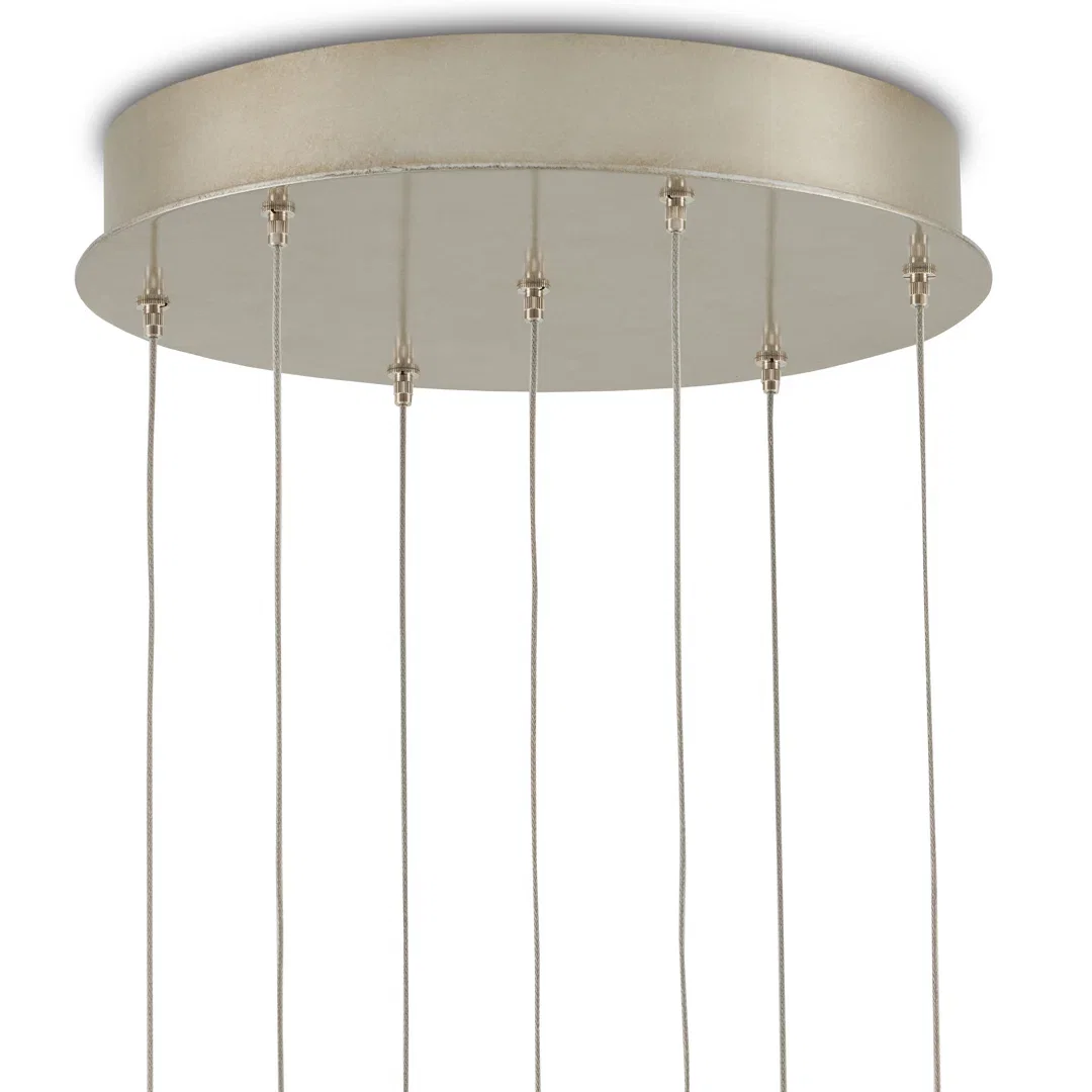 Palatino 7 - Light Pendant, by Currey and Company, 16" width x 11.5" height x 16" depth View 3