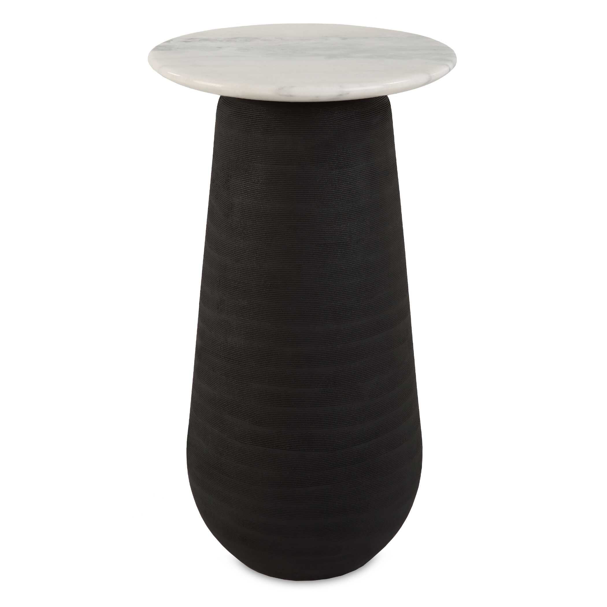Total Eclipse Marble Accent Table large image 