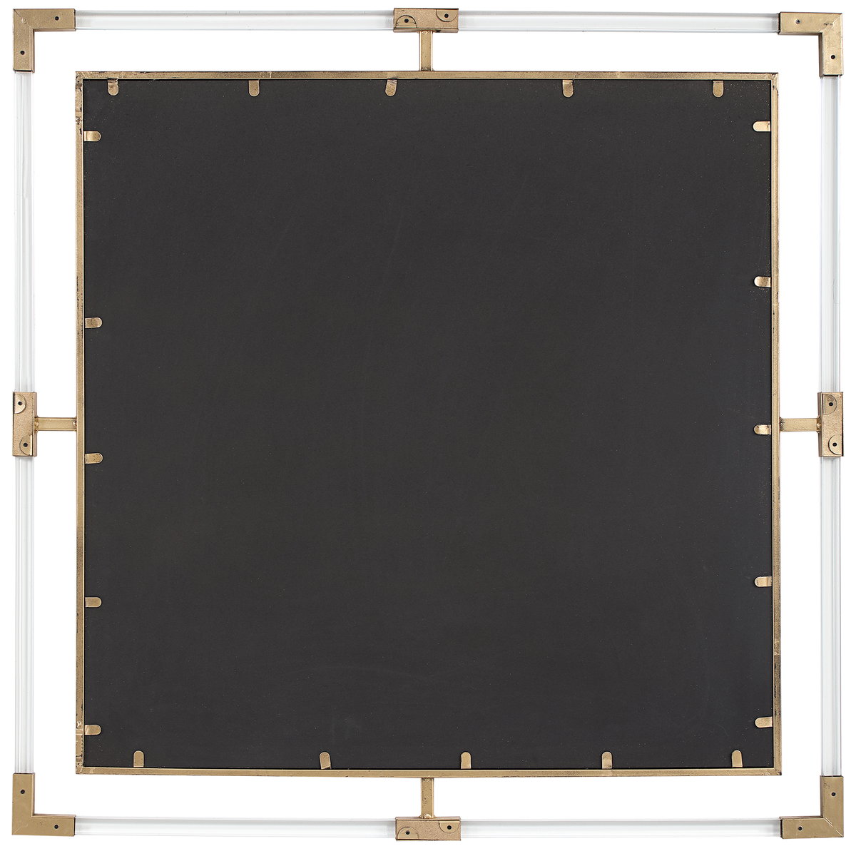 Balkan Golden Square Mirror, by Uttermost, 39.75" width x 39.75" height x 1" depth View 8