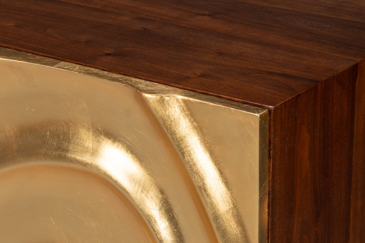 Capriole Credenza, by Sarreid, 1'8" length x 7'2" width x 3' height View 11