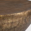 Gilded Dome Gold Coffee Table, by Uttermost, 36" width x 15" height x 36" depth thumbnail 5