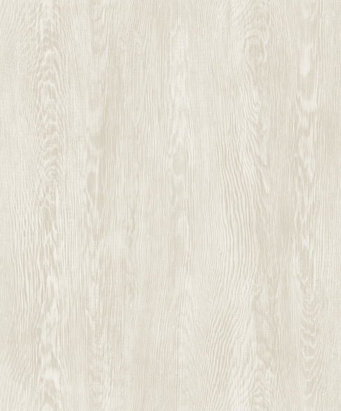 Quarter Sawn Wood Beige Wallpaper