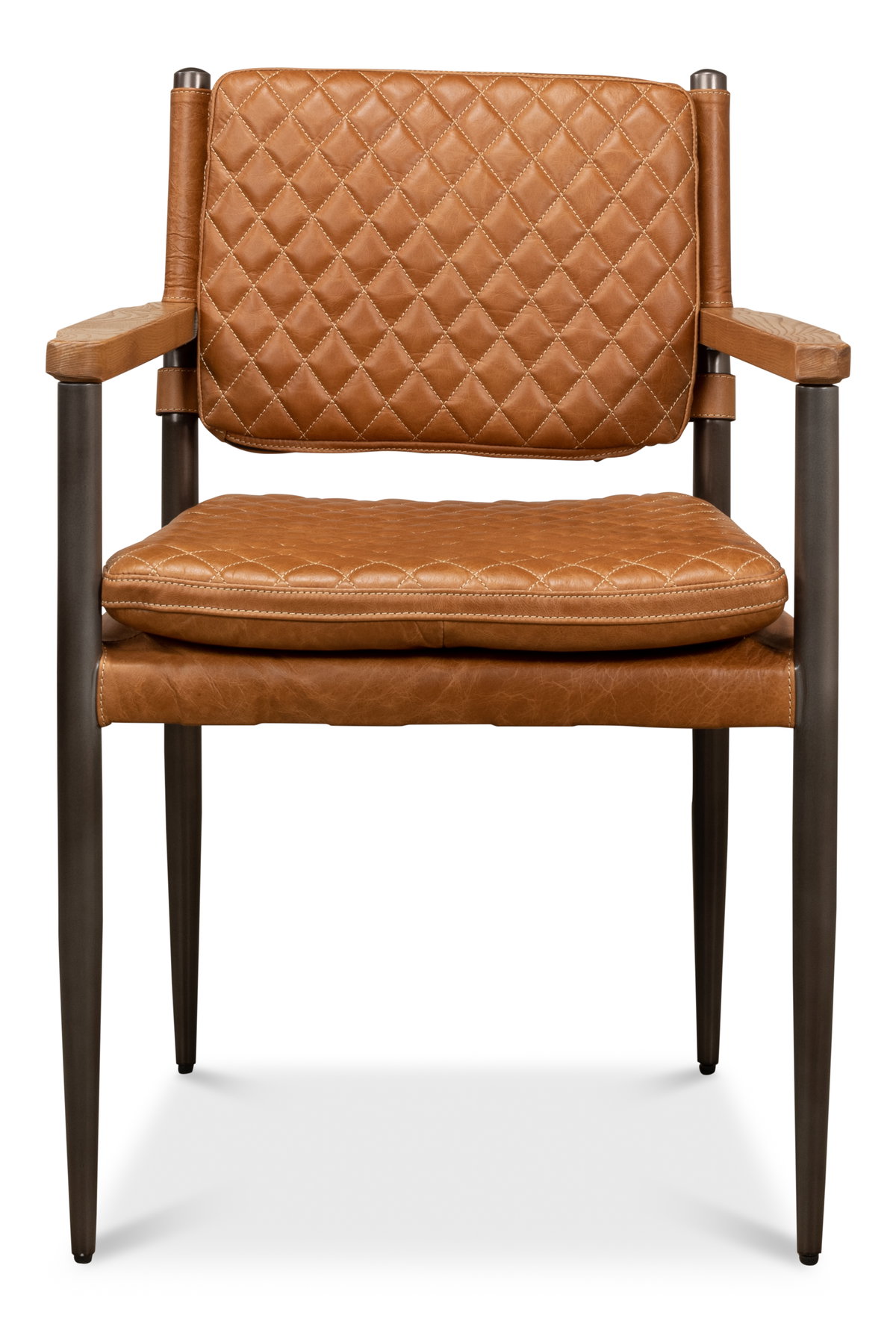 The Harley Chair, by Sarreid, 1'11" length x 1'11" width x 2'9" height View 2