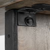 Ledger II 70L x 17W x 30H Live-Edge Wooden Brown Console Table thumbnail 5