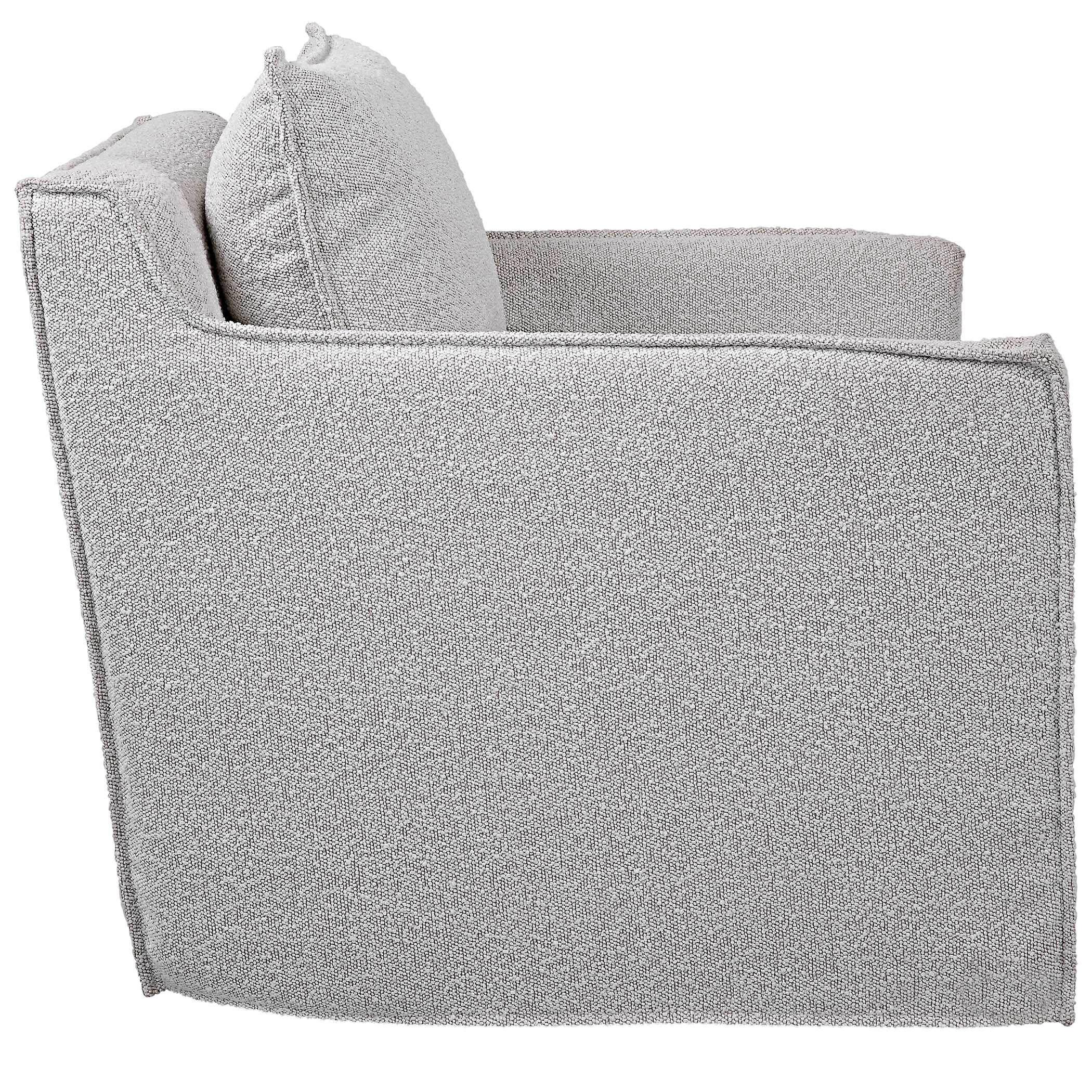 Welland Gray Swivel Chair large image 
