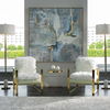 Meditation Modern Art, Painting by Uttermost, 61" width x 61" height x 1.75" depth thumbnail 6