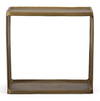 Derwent Antique Brass Side Table, Side & End Table by Uttermost, 20" width x 19" height x 12" depth thumbnail 1