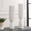 Kimist White Vases Set/2 thumbnail 1