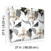 Lady Slipper Gold & Grey Wallpaper thumbnail 5