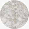 Brunswick Machine Woven Rug, by Surya, 5'2.99" length x 5'2.99" width thumbnail