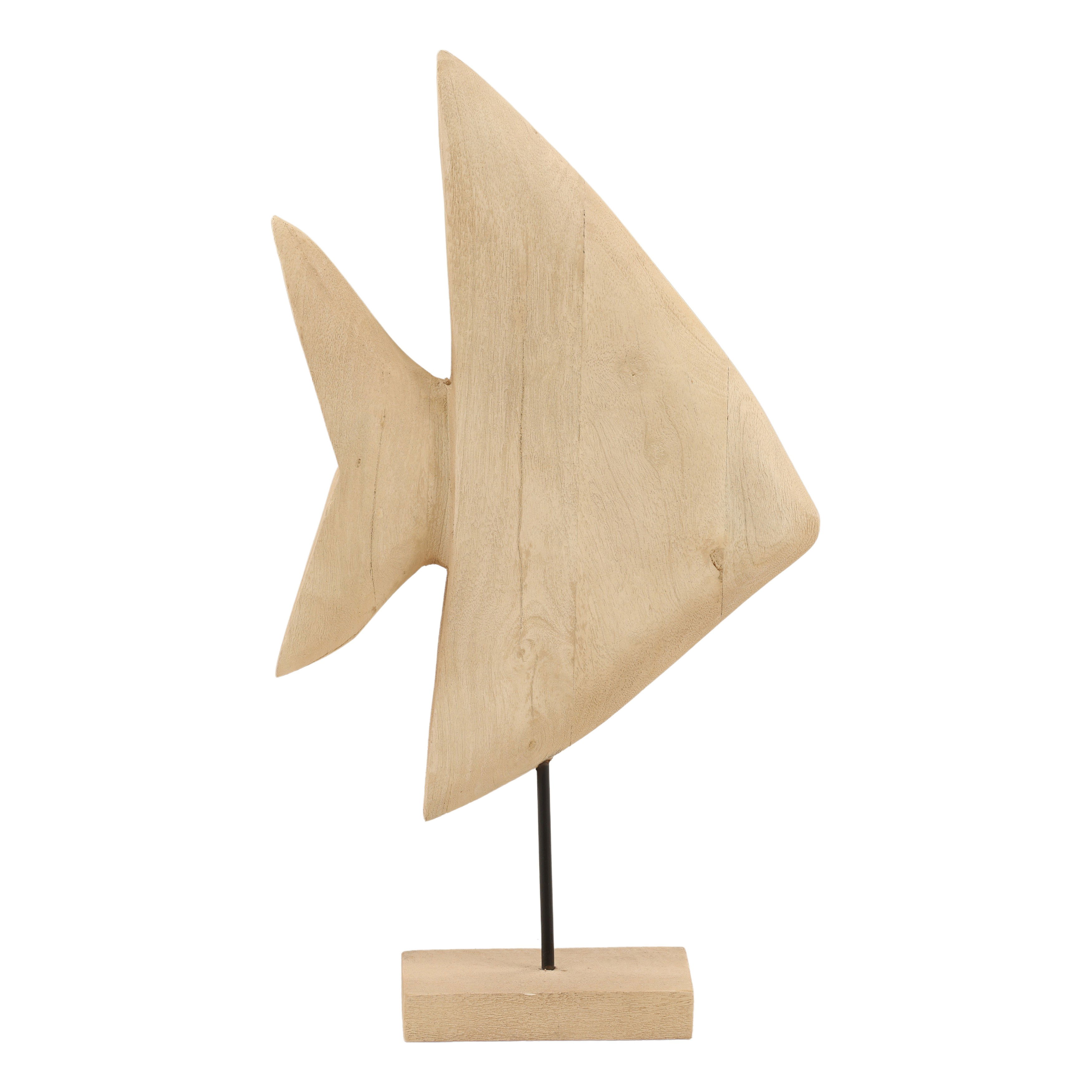 Pacifica Sculpture Natural Brown, Decor by Dovetail, 13" width x 23.5" height x 4.5" depth View 2