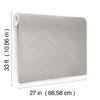 Polished Chevron Taupe & Silver Wallpaper thumbnail 4