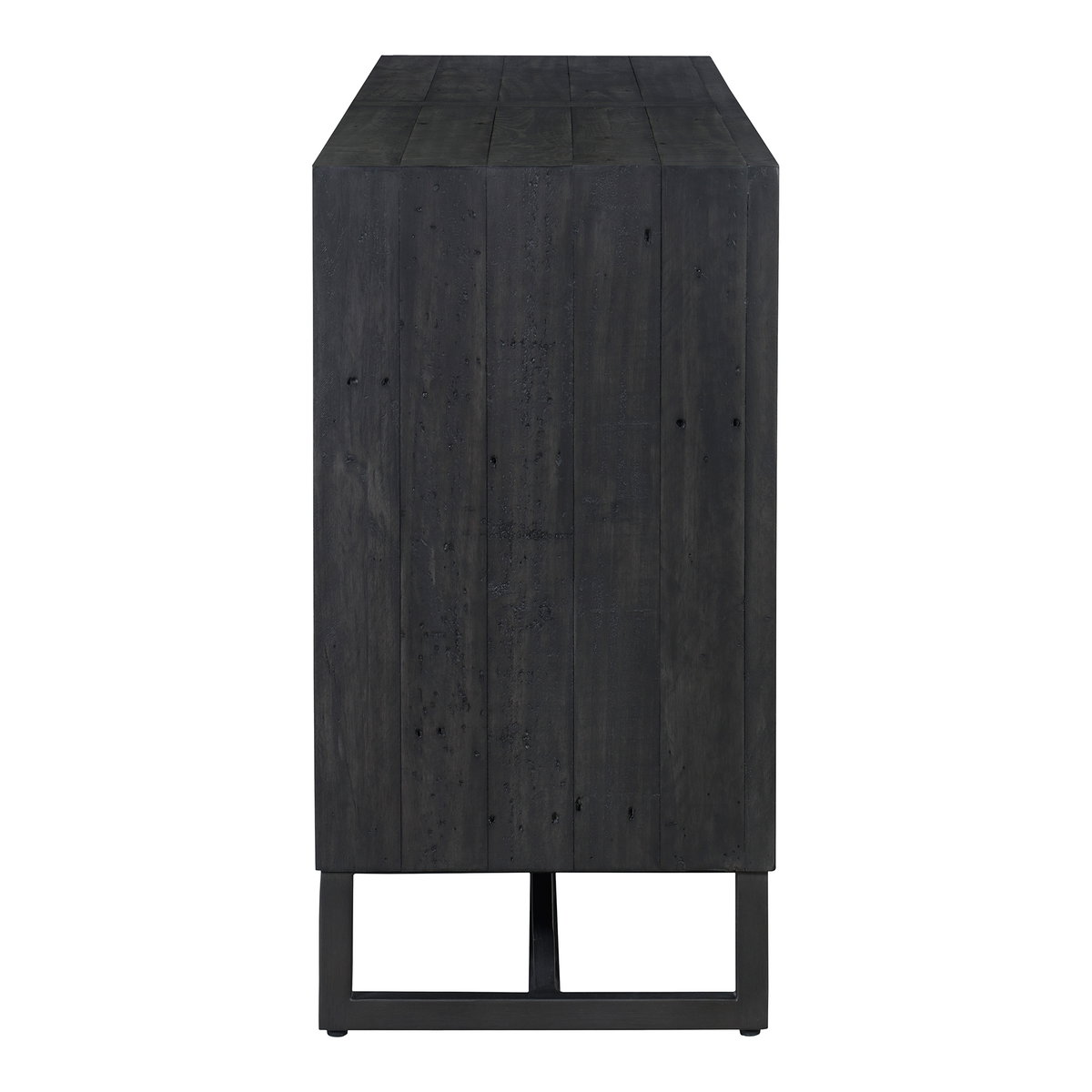 Sierra Sideboard Black, Cabinets & Sideboard by Moe's Home, 68" width x 31.75" height x 16.5" depth View 4