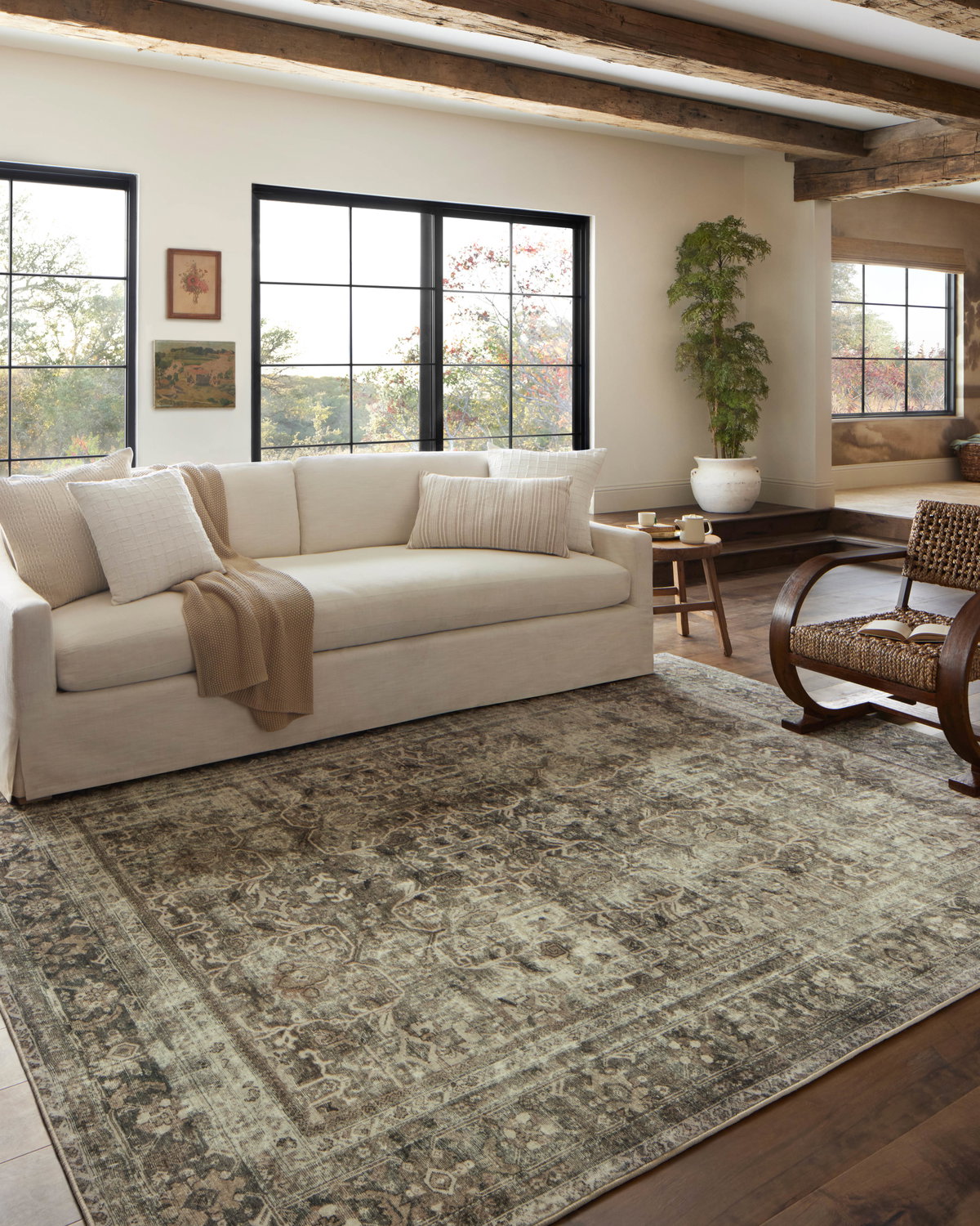 Magnolia Home by Joanna Gaines x Loloi Sinclair Rug, 2' length x 5' width View 4