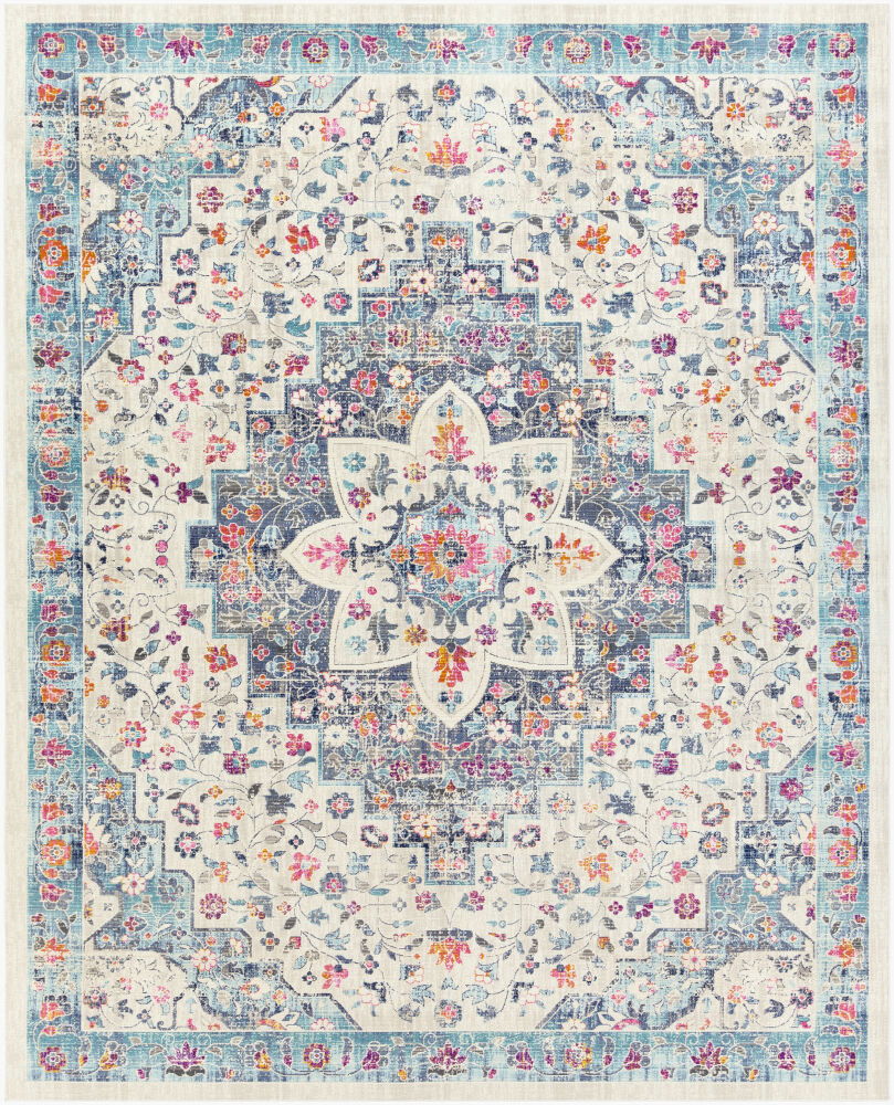 Dublin Machine Woven Rug, by Surya, 1'3.75" length x 1'3.75" width