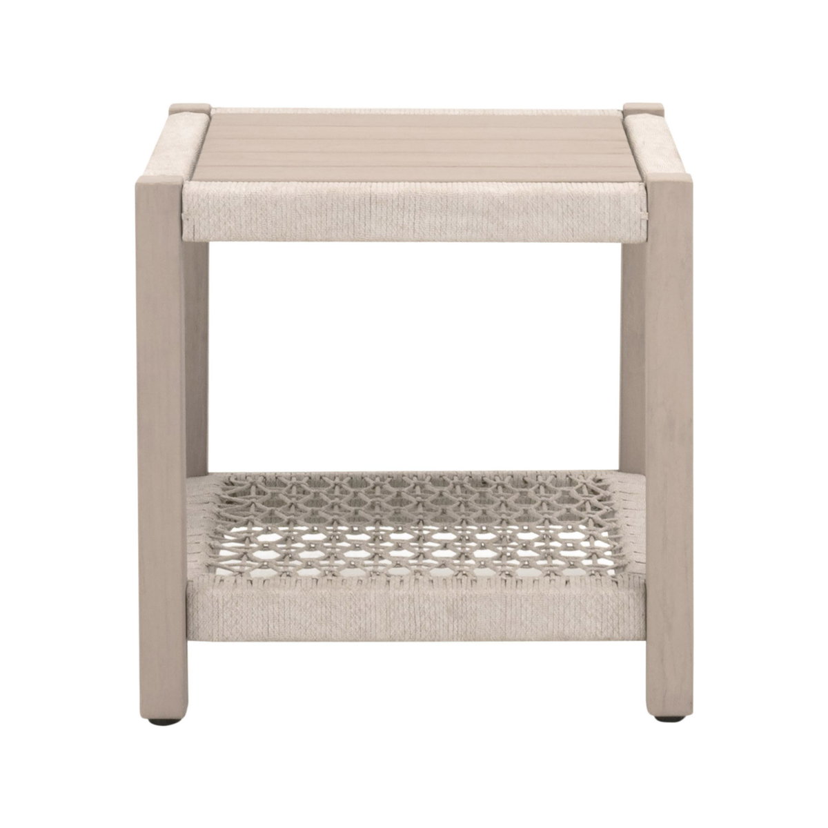Wrap Outdoor End Table, Side & End Table by Essentials for Living, 21.5" width x 21" height x 21.5" depth View 3