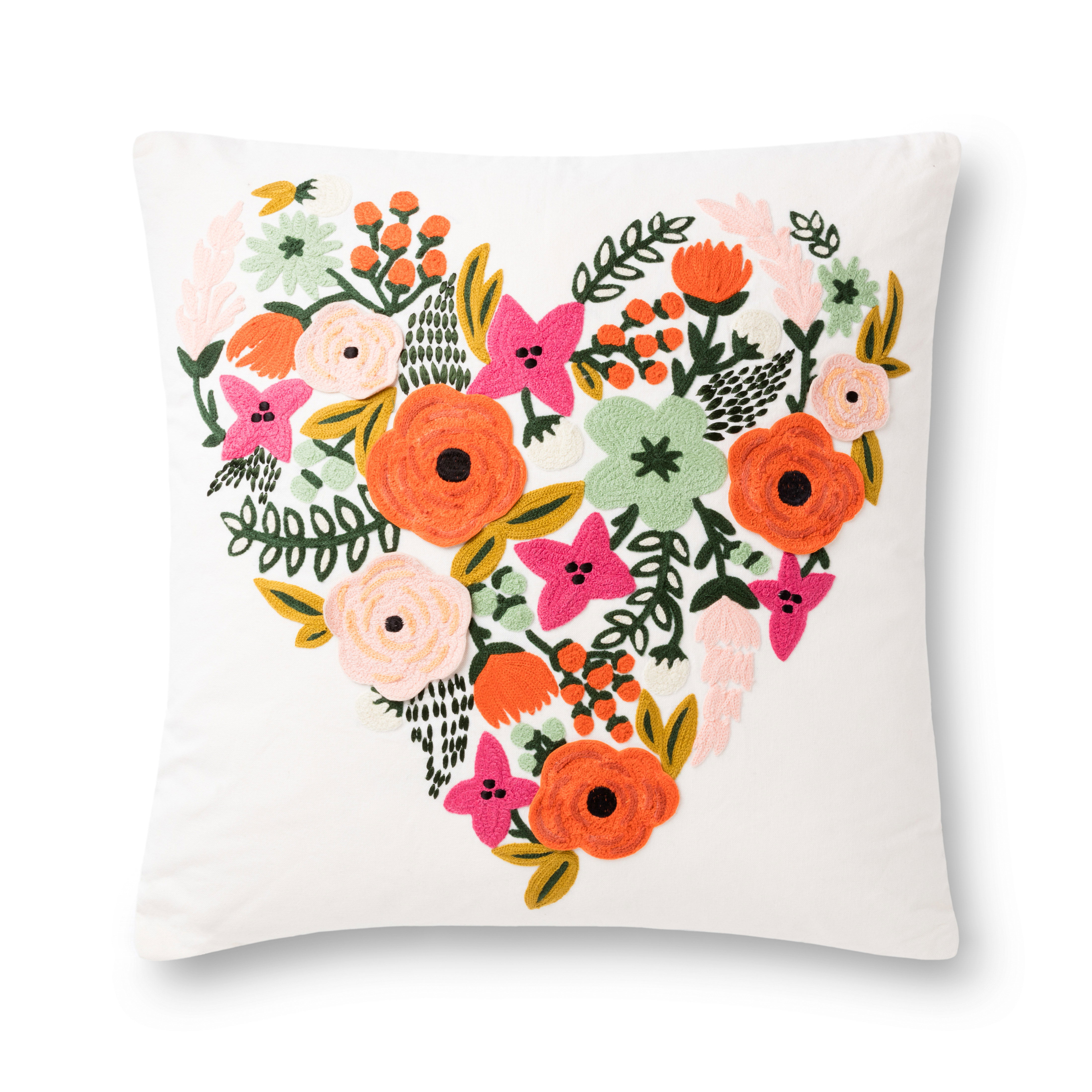 Rifle Paper Co. x Loloi Pillows Pillow large image 
