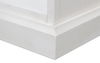 Open Shelf Bookcase, Cortina White, Shelving & Bookcase by Sarreid, 35" length x 16" width x 78" height thumbnail 12