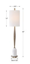 Minette Mid-Century Buffet Lamp, by Uttermost, 8.5" width x 40" height x 8.5" depth thumbnail 3