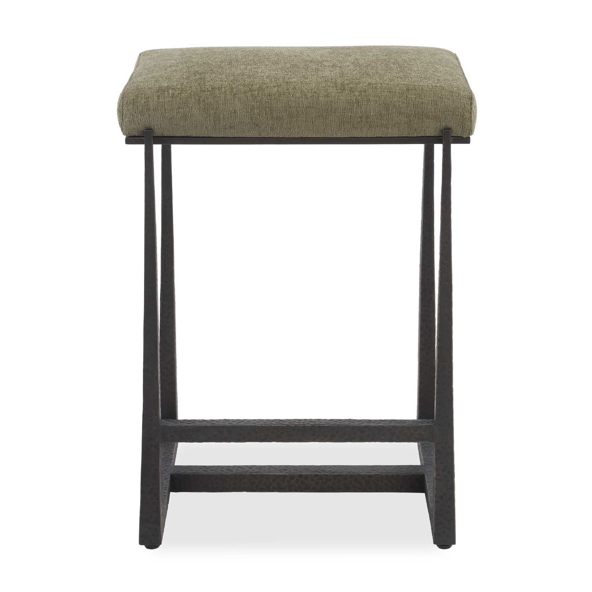 Midas Bronze Counter Stool, Counter & Bar Stool by Uttermost, 18.5" width x 26" height x 15.5" depth View 1