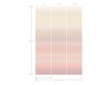 Oleg Blush Wall Mural thumbnail 1