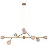 Damas Ceiling Fixture, Chandelier by Renwil, 24" depth thumbnail