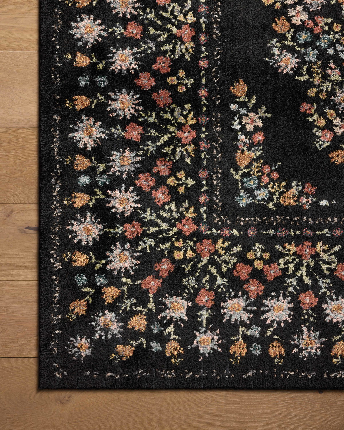 Rifle Paper Co. x Loloi Laurel Rug, 5'3" length x 7'8" width View 5