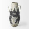 Boscia 28.9H Double Ear Floor Vase, by Mercana, 13.98" length x 12.6" width x 28.94" height thumbnail 3