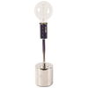 Mooney (17.5'H) Metallic-Silver Metal Shade-less Table Lamp thumbnail 0