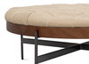 Corbet Cocktail Ottoman  Cappucino White, by Sarreid, 3'3" length x 3'3" width x 1'4" height thumbnail 5