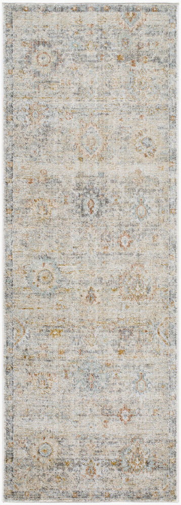 Rojin Machine Woven Rug, by Surya, 7'2.61" length x 2'7.5" width