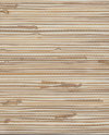 Wide Knotted Grass Metallic Wallpaper, by York Wall, 24' length x 3' width x 0.02" depth thumbnail 1