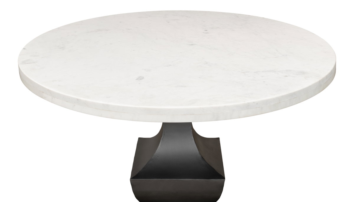 Haviland Dining Table, by Sarreid, 3'4" length x 3'4" width x 2'7" height View 4
