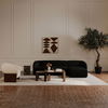Faye Right Sectional Black Boucle, Sectional Sofa by Moe's Home, 112" width x 29.8" height x 59.65" depth thumbnail 7