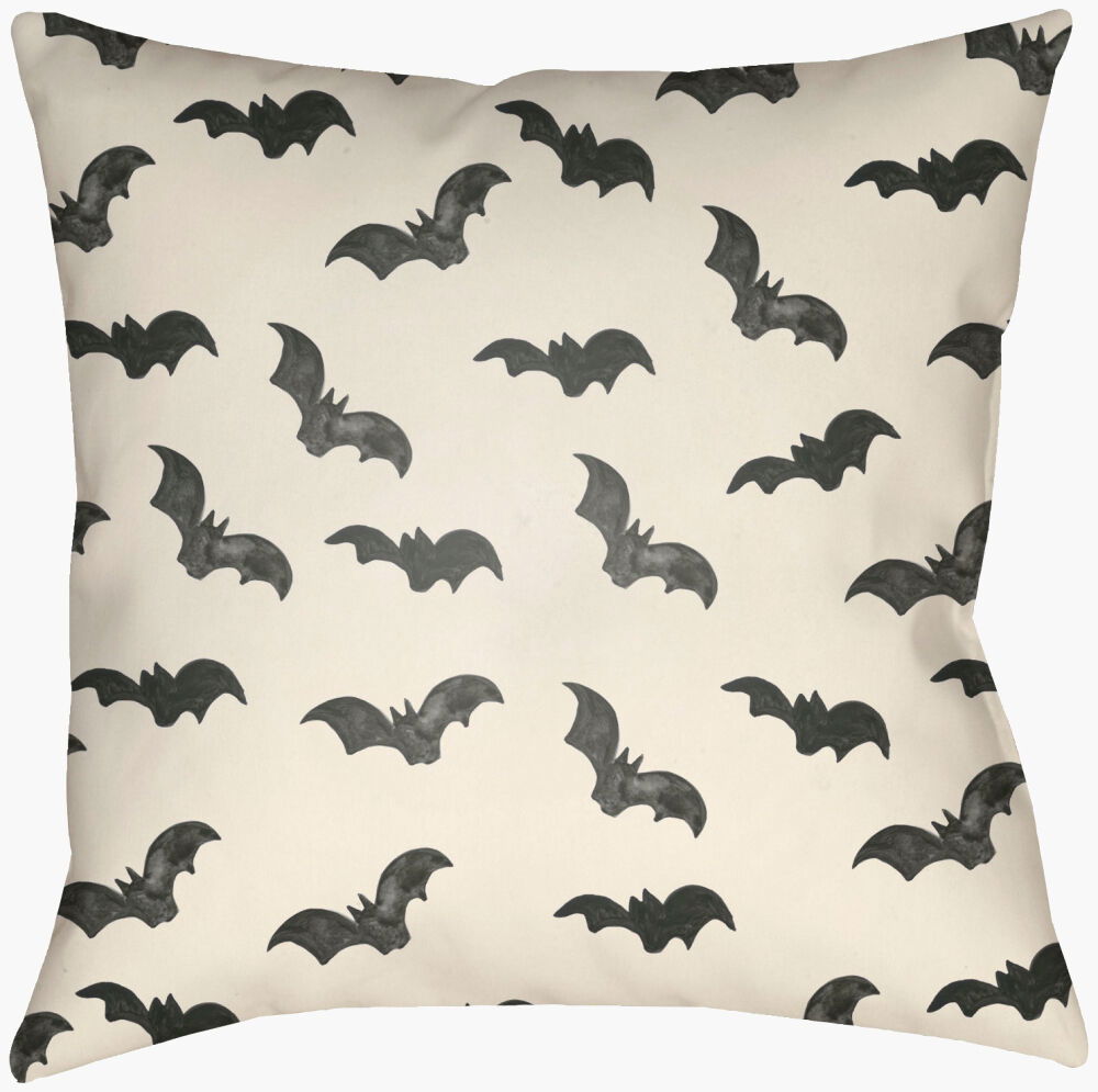 Lodge Cabin Floor Pillow, Decorative Pillow by Surya, 26" length x 26" width