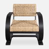 Rehema Black Accent Chair thumbnail 0